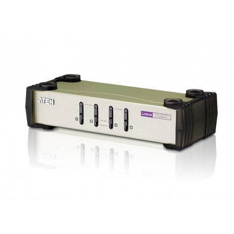 KVM stikalo 4:1 namizni VGA/PS2-USB s kabli, Aten CS84U