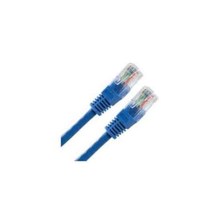 Priključni kabel za mrežo UTP CAT.5e patch 5m moder