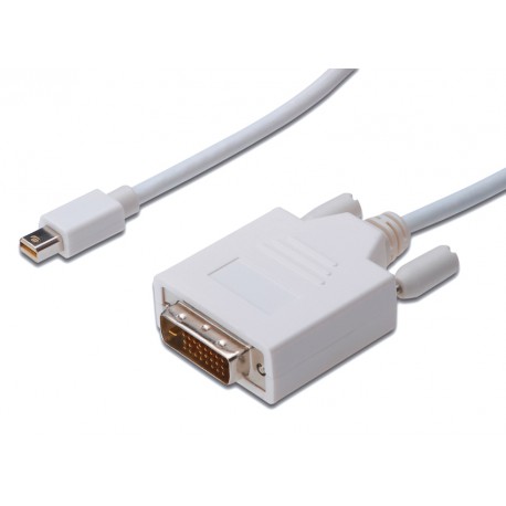 Kabel DisplayPort mini-DVI 1m Digitus, bel