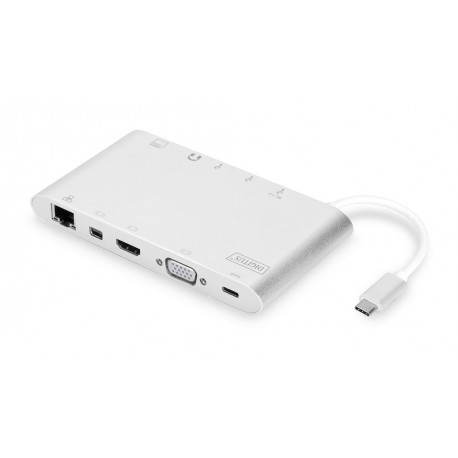 Pretvornik USB 3.1 Tip-C - Docking station 30Hz Digitus