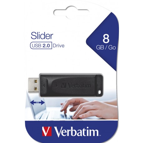 USB ključek 8GB Verbatim Slider 98695