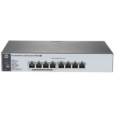 Aruba OC 1820-8G-PoE+ (65W) Switch, J9982A