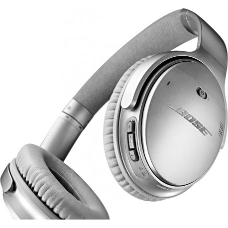 Slušalke Bose Quiet Comfort 35 II Wireless, srebrne