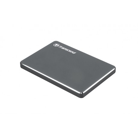 Zunanji disk USB 3.0 2TB Transcend 25C3, kovinsko siv (TS2TSJ25C3N)