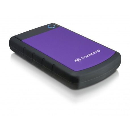 Zunanji disk USB 3.0 4TB Transcend 25H3, črn-vijolčen (TS4TSJ25H3P)