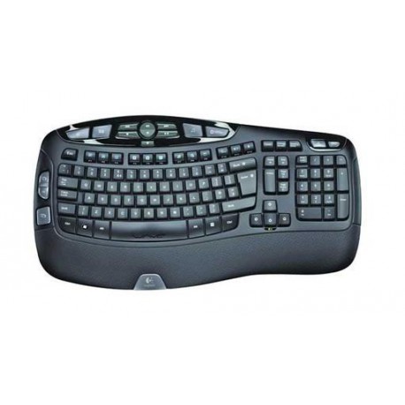 Tipkovnica brezžična Unifying Logitech K350 Wave
