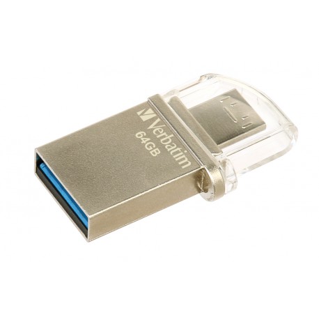 USB ključek 3.0 64GB Verbatim OTG Micro Drive Metal 49827