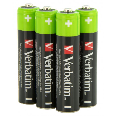 Baterija polnilna AAA 1.2V 950mAh Verbatim (49942)