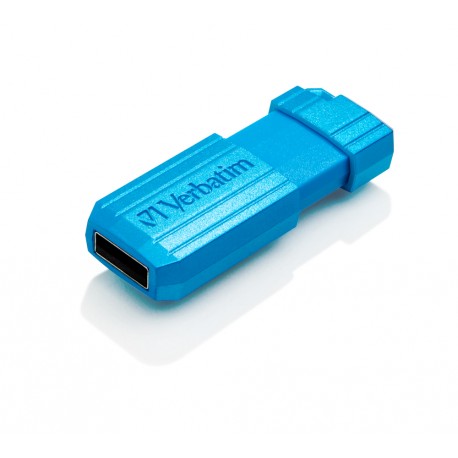 USB ključek 32GB Verbatim Pin Stripe Caribbean Blue 49057