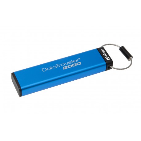 USB ključek KINGSTON 8GB DT2000, 3.1/3.0, zaščita z numeričnimi tipkami