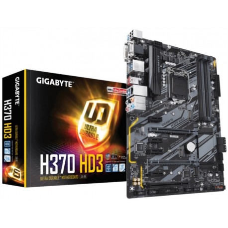 Matična plošča GIGABYTE  H370 HD3, DDR4, LGA1151, ATX