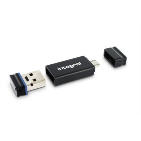 USB ključek 16GB Integral Fusion, črn, INFD16GBFUSBLOTGAD
