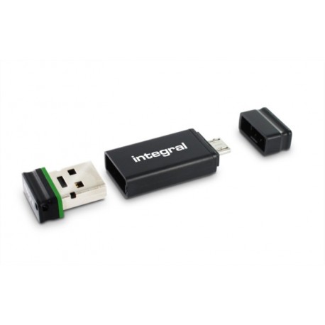 USB ključek 32GB Integral Fusion, črn, INFD32GBFUSGROTGAD