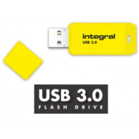 USB ključek 16GB Integral NEON 3.0. rumen, INFD32GBNEONYL3.0
