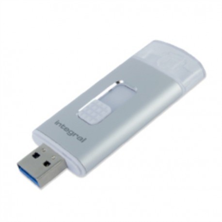 USB ključek 64GB Integral  MoreStor, srebrn, INFD64GBMORESTOR