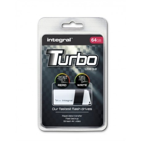 USB ključek 64GB Integral TURBO, INFD64GBTURBWH3.0