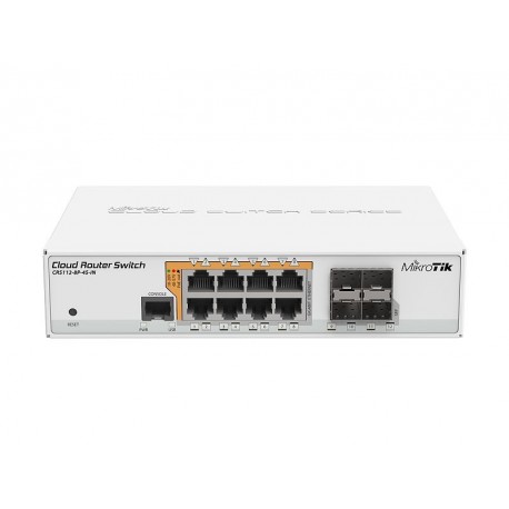 Stikalo Giga 08-P 10/100/1000 PoE +4xSFP CRS112-8P-4S-IN Mikrotik