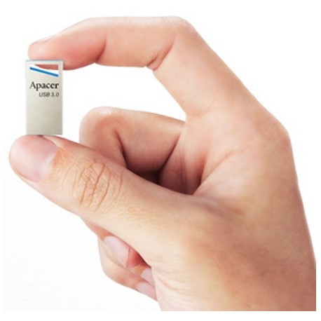 USB ključek 16GB APACER AH155 super mini, srebrno/moder