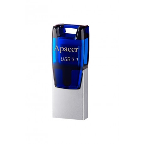 USB ključek 16GB APACER AH179, 3.1 mikro, moder, OTG
