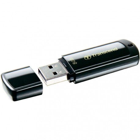 USB ključek 8GB TRANSCEND JF 350, črn (TS8GJF350)