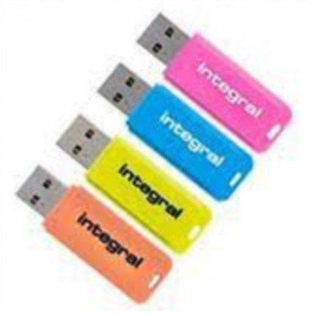 USB ključek 8GB INTEGRAL NEON rumen, INFD8GBNEONYL