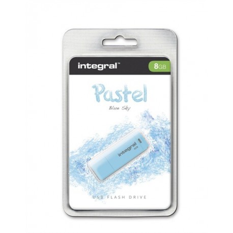 USB ključek 8GB INTEGRAL PASTEL Blue Sky, INFD8GBPASBLS