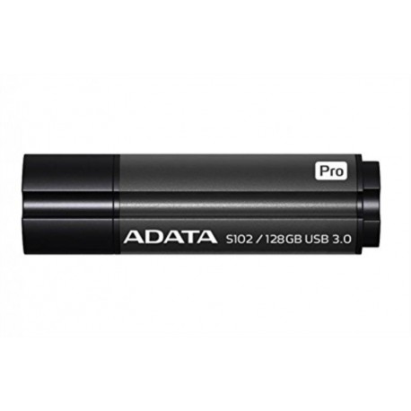 USB ključek 128GB ADATA S102 PRO, titanium siv, AS102P-128G-RGY