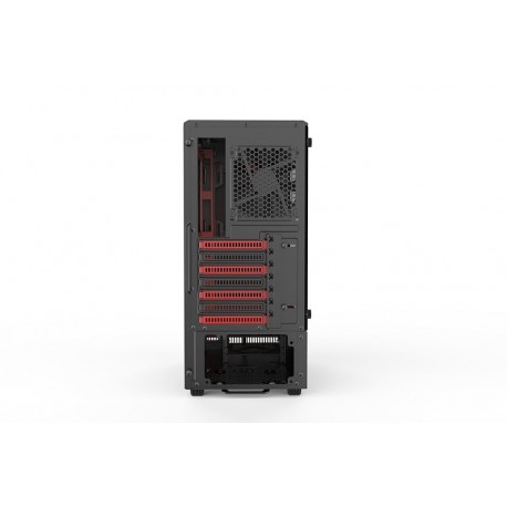 Ohišje ATX PHANTEKS ECLIPSE P300, črno/rdeče