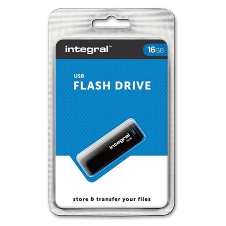 USB ključek 16GB INTEGRAL BLACK, INFD16GBBLK