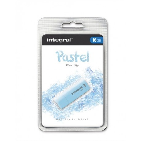 USB ključek 16GB INTEGRAL PASTEL Blue Sky, INFD16GBPASBLS