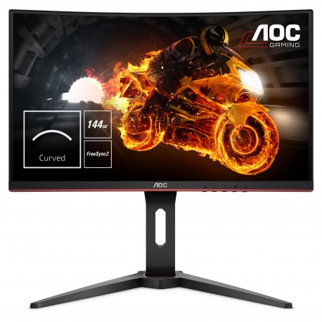 Monitor AOC C27G1, ukrivljen