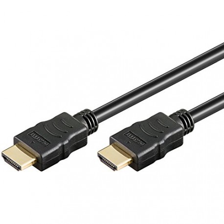 Kabel HDMI - HDMI 0.5m, ethernet, Goobay