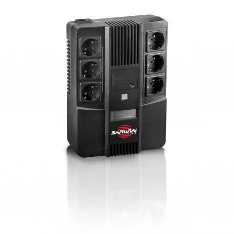 UPS Samurai AiO 600, Line-Interactive 600VA/360W