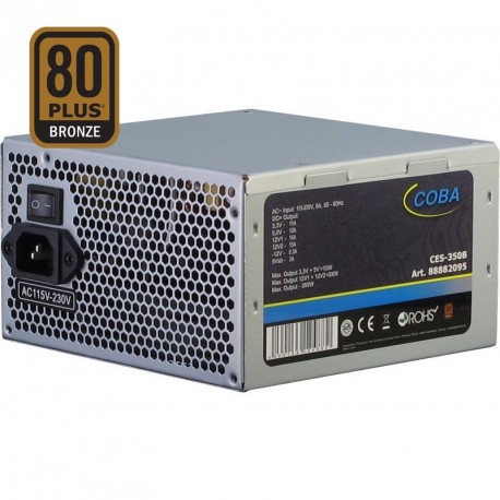 Napajalnik 350W INTER-TECH COBA CES-350B V2.3 80Plus Bronze