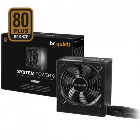 Napajalnik 600W BE QUIET! System Power 9, 80Plus Bronze