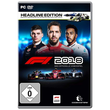 Igra F1 2018 Headline Edition (PC)
