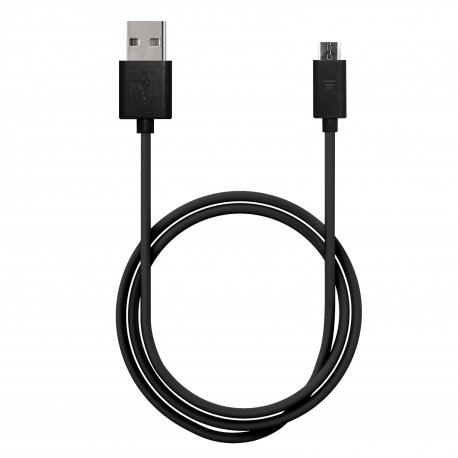 Kabel Micro 1m črn, Puro