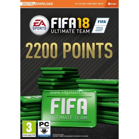 Igra Fifa 18 2200 FUT POINTS (pc)
