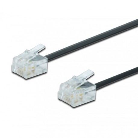 Telefonski priključni kabel RJ11-RJ11 3m Digitus