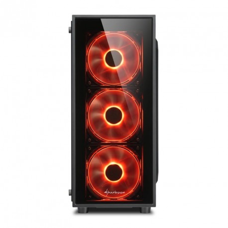 Ohišje ATX SHARKOON TG4 Red LED