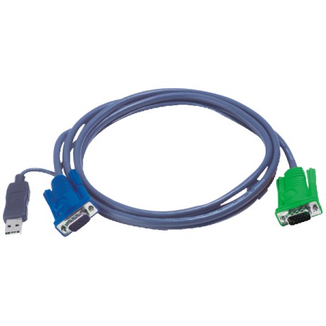 Set kablov ATEN 2L-5203U VGA/USB 3m