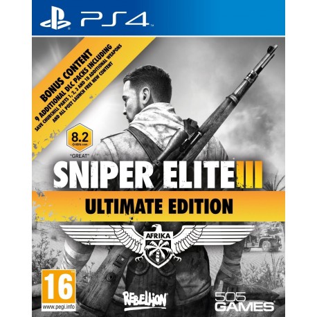 Igra Sniper Elite 3 Ultimate Edition (playstation 4)