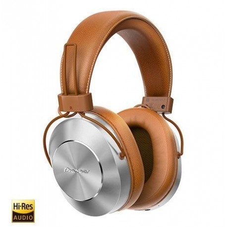 Slušalke Pioneer SE-MS7BT-T, srebrne/bež