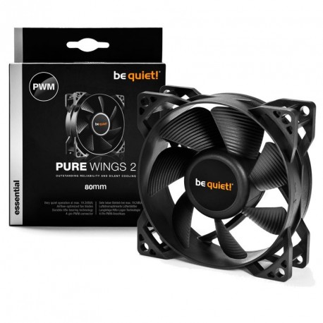 Ventilator 80mm BE QUIET! Pure Wings 2 PWM (BL037)