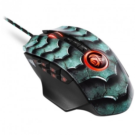 Miška USB Sharkoon Drakonia II Green RGB