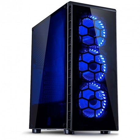 Ohišje Inter-Tech CXC2, midi ATX, črno