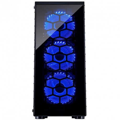Ohišje Inter-Tech CXC2, midi ATX, črno