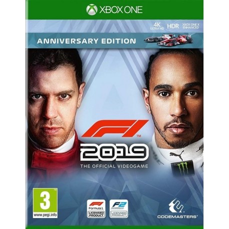 Igra F1 2019 - Anniversary Edition (Xone)