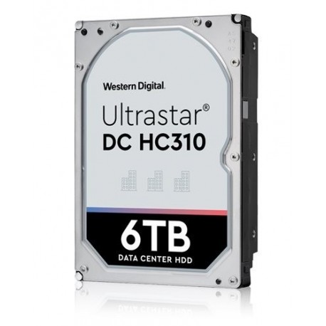 HGST/WD 6TB SATA 3 6GB/s 256MB 7200 ULTRASTAR DC HC320 7K8 512e