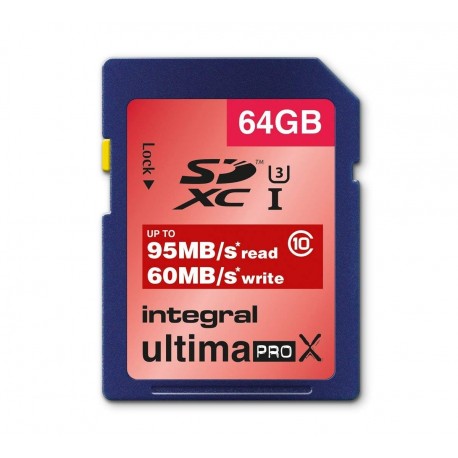 Spominska kartica Integral UltimaPro X SDHC 64GB